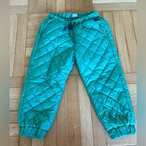 Il Gufo diamond-quilted jogger pants